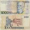 1987 , 1,000 cruzados ( P-213a ) - Brazilia