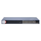 Switch 16 x RJ45 1G Smart PoE 125W,2 x RJ45 1G,2 x SFP 1G,Smart Management - HIKVISION