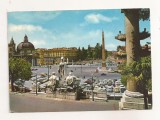 FA57-Carte Postala- ITALIA - Roma, Piazza del Popolo, circulata 1969, Fotografie