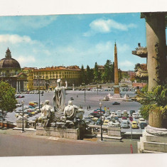 FA57-Carte Postala- ITALIA - Roma, Piazza del Popolo, circulata 1969