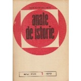 Anale de Istorie, Anul XVIII, 1/1972