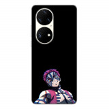 Husa compatibila cu Huawei P50 Pro Silicon Gel Tpu Model Demon Slayer Akaza