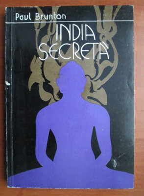 Paul Brunton - India secreta foto