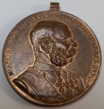 Medalie Franz Joseph, 35 mm.