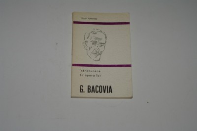 Introducere in opera lui G. Bacovia - Dinu Flamand foto