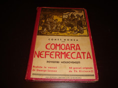 Const. Nonea-Comoara nefermecata-povestiri moldovenesti-50 gravuri Th.Kiriacoff foto