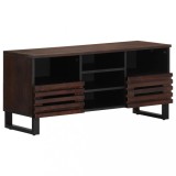 VidaXL Dulap TV, maro, 100x34x46 cm, lemn masiv de mango