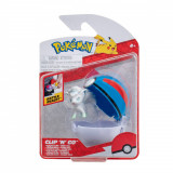 Pokemon - Set 2 figurine Clip n Go, (Alolan Vulpix &amp; Great Ball) S14