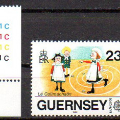 Guernsey 1989, EUROPA CEPT, serie neuzată, MNH