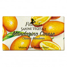 Sapun vegetal cu mandarine chinezesti, 100g, Florinda