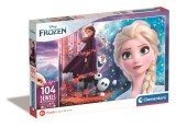 Puzzle Clementoni Disney Frozen 2 Jewels, 104 piese