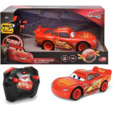 Masina Dickie Toys Cars 3 Turbo Racer Lightning McQueen cu telecomanda