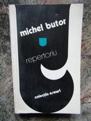 REPERTORIU-MICHEL BUTOR foto