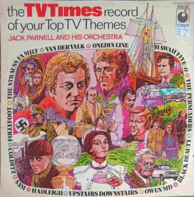 Disc vinil, LP. The TVTimes Record Of Your Top TV Themes-Jack Parnell, His Orchestra foto