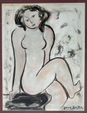 Jana Gertler (1929 - ?) - Nud feminin