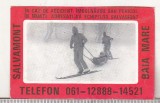 Bnk cld Calendar de buzunar - 1980 - Salvamont Baia Mare