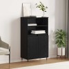 VidaXL Bufet Negru 60 x 36 x 110 cm Lemn compozit 879618