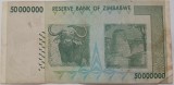 Zimbabwe 50000000 dollars 2008