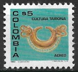 B0455 - Columbia 1980 - Arta 1v. neuzat,perfecta stare