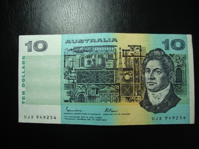 AUSTRALIA 10 DOLARI EXCELENTA