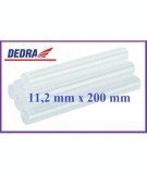 DEDRA Baghete silicon transparente 11.2 X200 mm,6 Buc