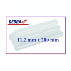 DEDRA Baghete silicon transparente 11.2 X200 mm,6 Buc