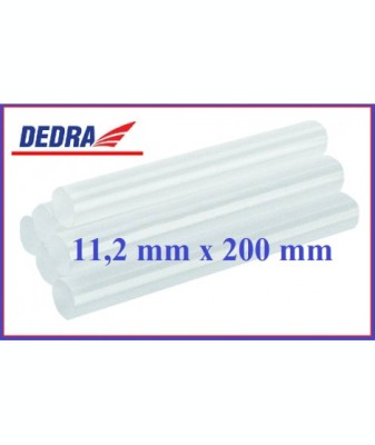 DEDRA Baghete silicon transparente 11.2 X200 mm,6 Buc foto