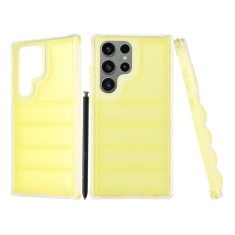 Husa Samsung Galaxy S23 FE Techsuit Wave Shield, galben foto