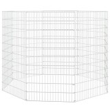 Tarc pentru animale crescute in libertate, cu 8 panouri, 54x100 cm, fier galvanizat