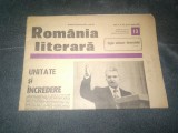 REVISTA ROMANIA LITERARA 31 MARTIE 1977