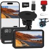 Camera Auto Dubla Technovici WiFi, Card 32GB inclus, Fata si Marsarier, Control din Telefon, Inregistrare 2.5K QHD, Unghi 170 grade, Senzor G, Oem