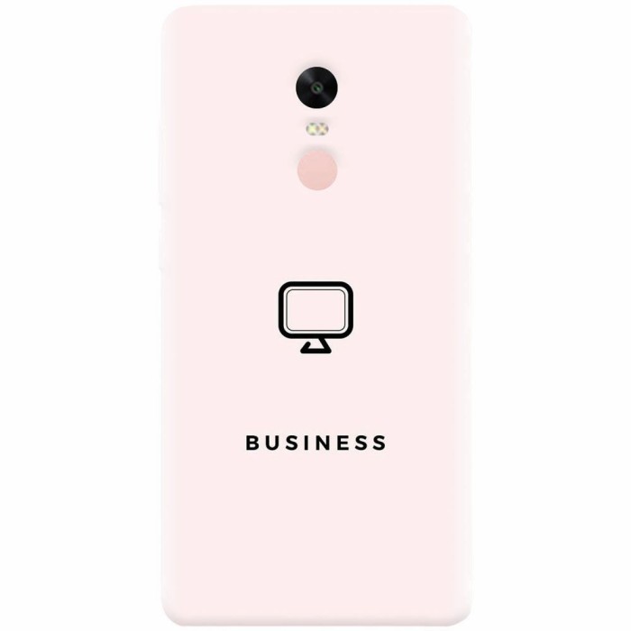 Husa silicon pentru Xiaomi Remdi Note 4X, Business