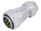 Mufă Tată IP67 7 PIN 25A Lipire pe Cablu