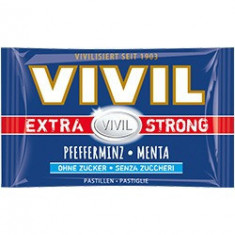 Bomboane Vivil Extra Strong Menta Naturala fara zahar 25g