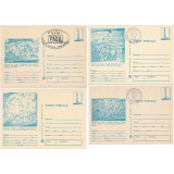 Set complet 20 intreguri postale (CP) Columna lui Traian 1979 (necirculate)