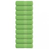 VidaXL Prosoape pentru oaspeți 10 buc Verde măr 360 g/m&sup2; 100% bumbac