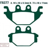 Klocki Ham. Moto. Arctic Cat (Atv) 250 Dvx Sport (06-08) 460763 EBCFA377TT
