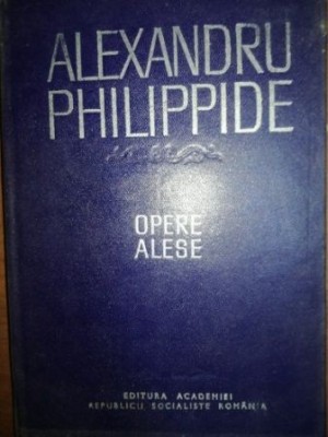 Opere alese .Teoria limbii - Alexandru Philippide foto