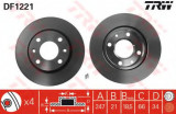Disc frana PEUGEOT 206+ (T3E) (2009 - 2016) TRW DF1221