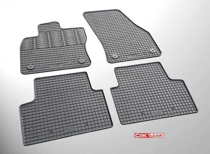 Set covorase auto din cauciuc VW Tiguan 2015-2024, Negre