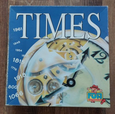 (T) Joc de societate Times &amp;ndash; Fun Connection (ediție multilingvă), vintage, board game foto
