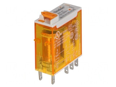 Releu electromagnetic DPDT 230VAC 15A foto