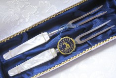 SET TACAMURI APERITIVE FURCULITE SOLINGER CU MANER SIDEFAT 16.5 CM