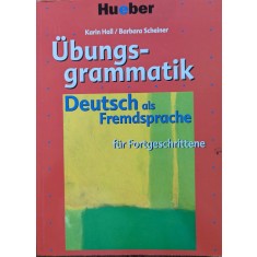 Ubungsgrammatik Deutsch Als Fremdsprache - Karin Hall, Barbara Scheiner , Y117