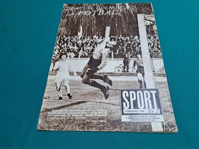 REVISTA SPORT * FOTBAL STEAUA-CRAIOVA / NR. 2 1980 foto