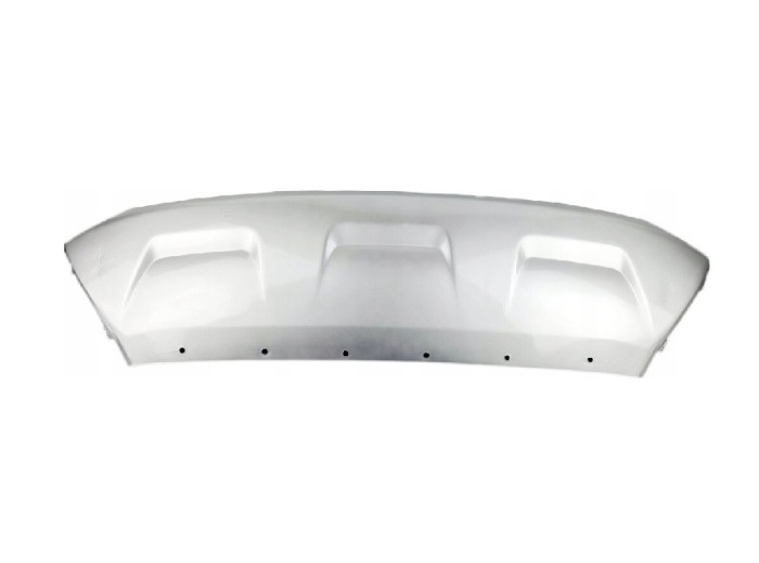 Spoiler bara fata FORD KUGA, 02.2016-01.2020; ESCAPE, 02.2016-12.2020, gri/argintiu; plastic