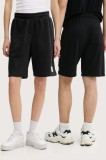 Converse pantaloni scurți culoarea negru, neted, 10026979-A01