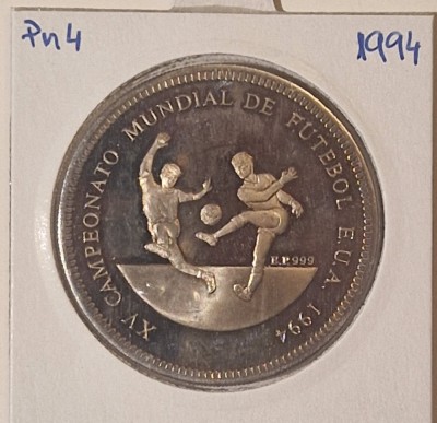 S&amp;atilde;o Tom&amp;eacute; and Pr&amp;iacute;ncipe, 1000 Dobras 1994, KM# Pn4, comemorativa foto