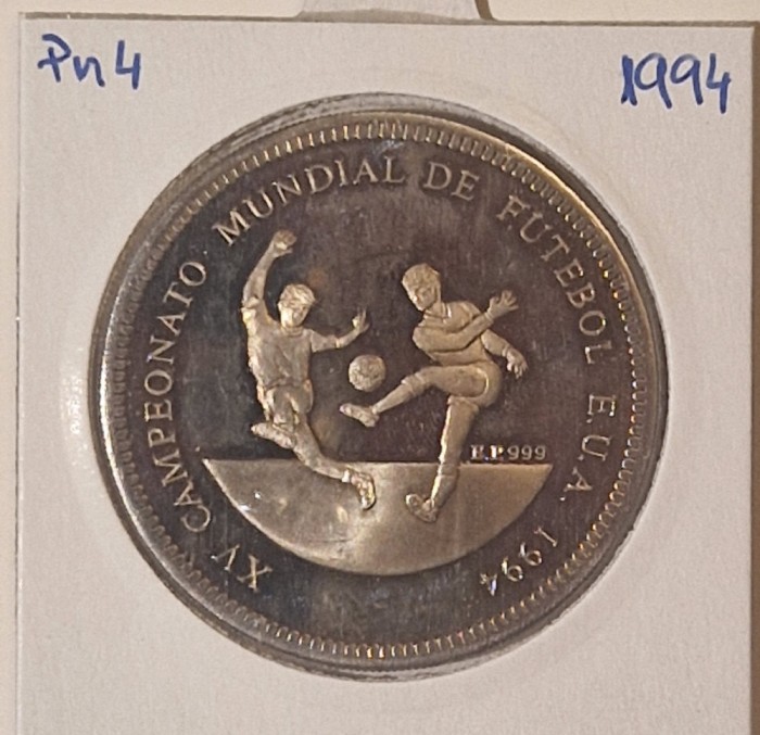 S&atilde;o Tom&eacute; and Pr&iacute;ncipe, 1000 Dobras 1994, KM# Pn4, comemorativa