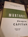 Marturii despre Capitan - Semicentenarul Miscarii Legionare